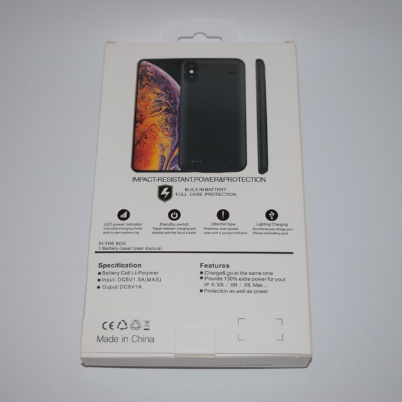 ❗️LAST ONE❗️Battery Case for Apple iPhone X/XS - Picture 8 of 8